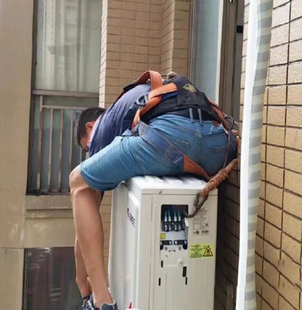 通榆空调移机